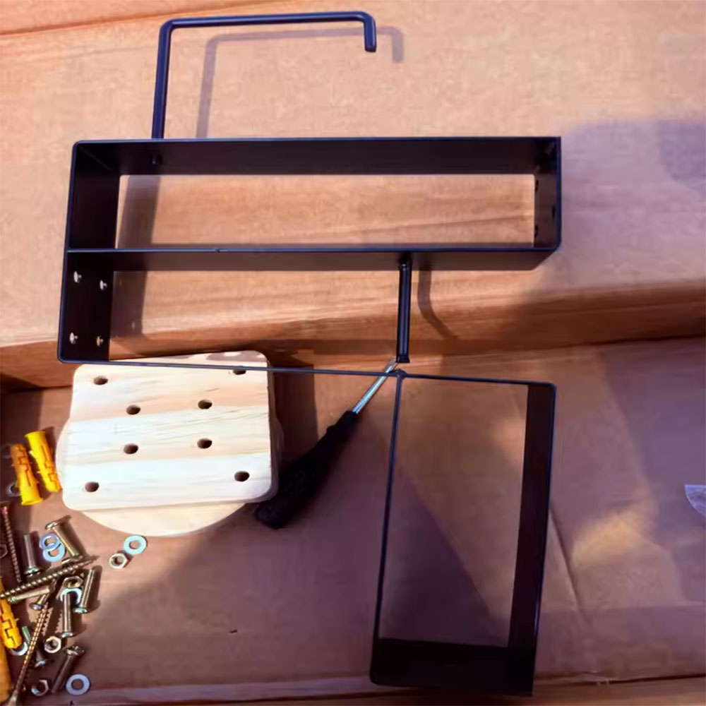 Wood Motorcycle Helmet Holder  - Sports Equipment Home incelemesi ve fiyatı