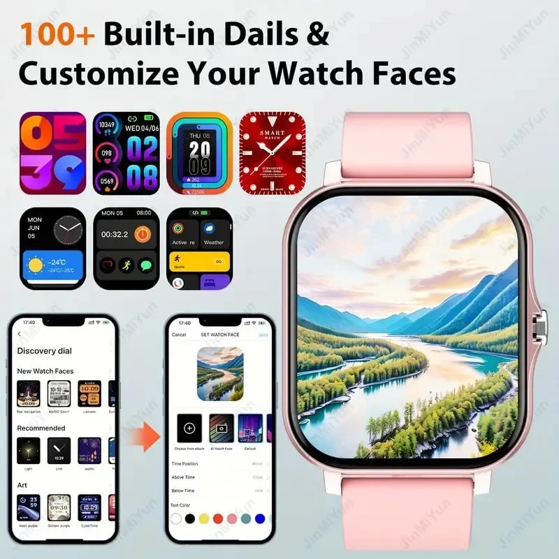 Smart Watch 1.83inch Full touc - Sports Equipment In French incelemesi ve fiyatı