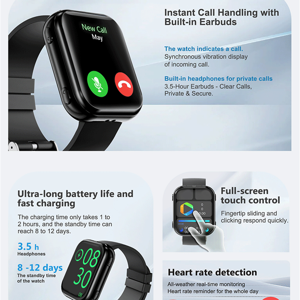 Sports Smartwatch 2 En 1 Equip - Sports Equipment In French incelemesi ve fiyatı
