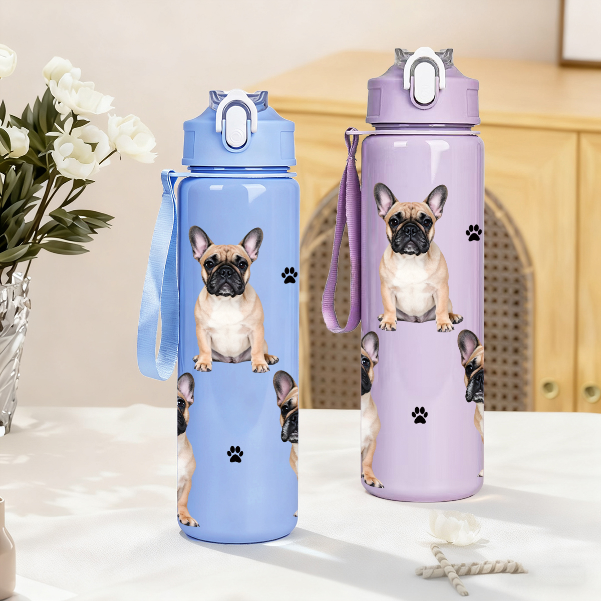 French Bulldog Print Sports Wa - Sports Equipment In French incelemesi ve fiyatı