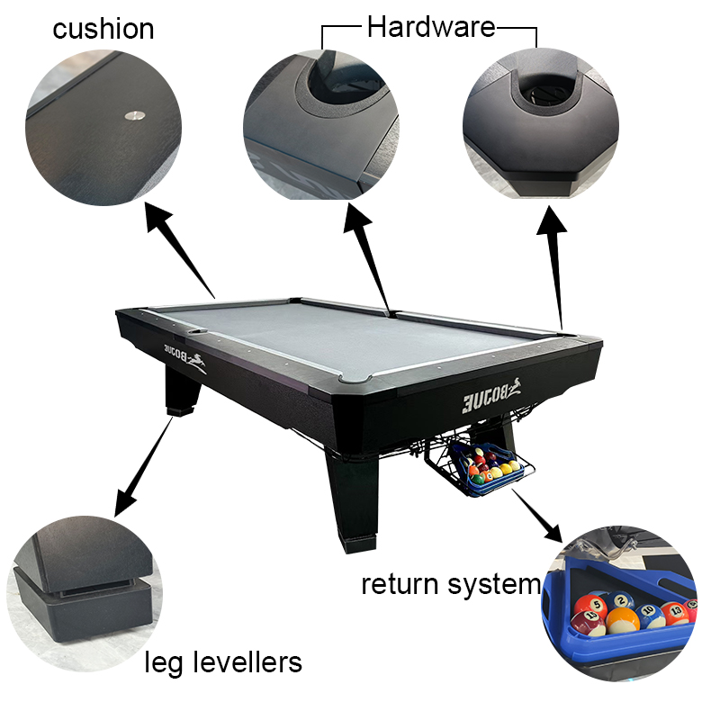 9-foot Commercial Pool Table,S - Sports Equipment In French incelemesi ve fiyatı