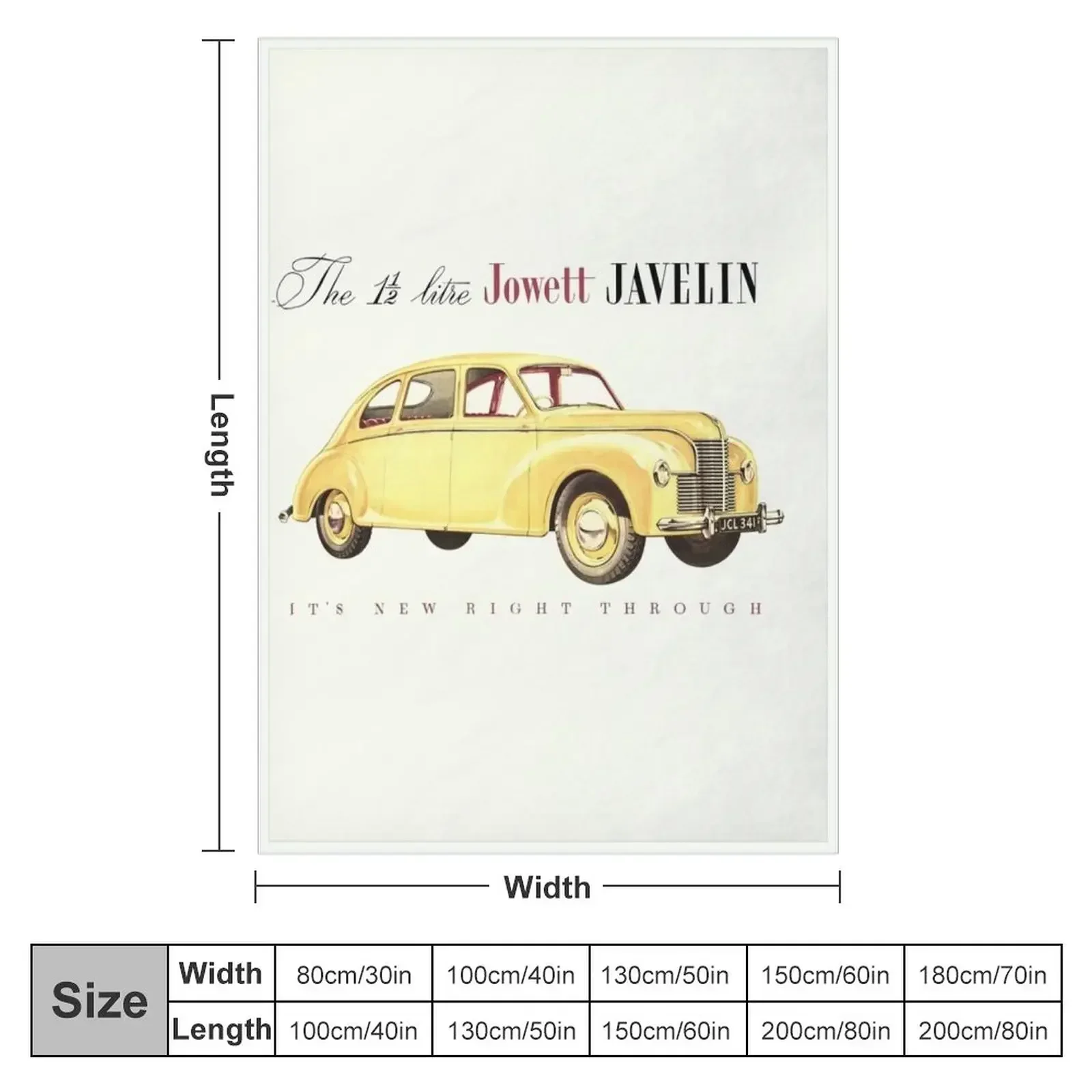 JOWETT JAVELIN Throw Blanket S - Javelin Throwing incelemesi ve fiyatı