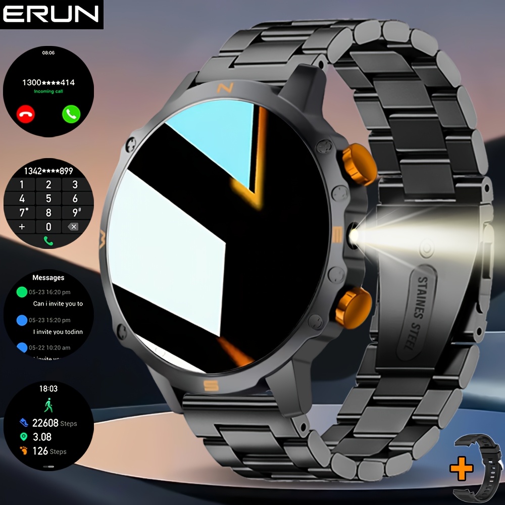 Men's Smartwatch, for iPhone a - Sports Equipment In French incelemesi ve fiyatı