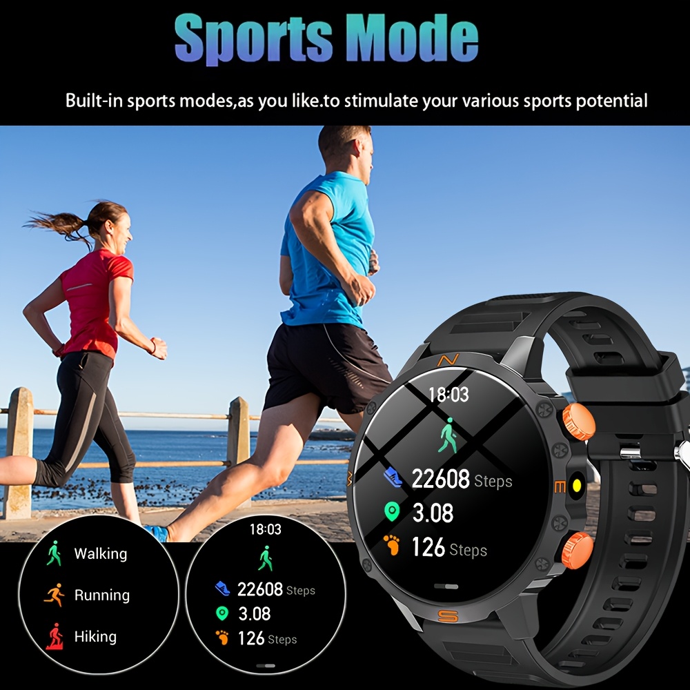 Men's Smartwatch, for iPhone a - Sports Equipment In French incelemesi ve fiyatı